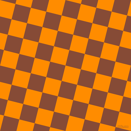 76/166 degree angle diagonal checkered chequered squares checker pattern checkers background, 51 pixel squares size, , Dark Orange and Paarl checkers chequered checkered squares seamless tileable