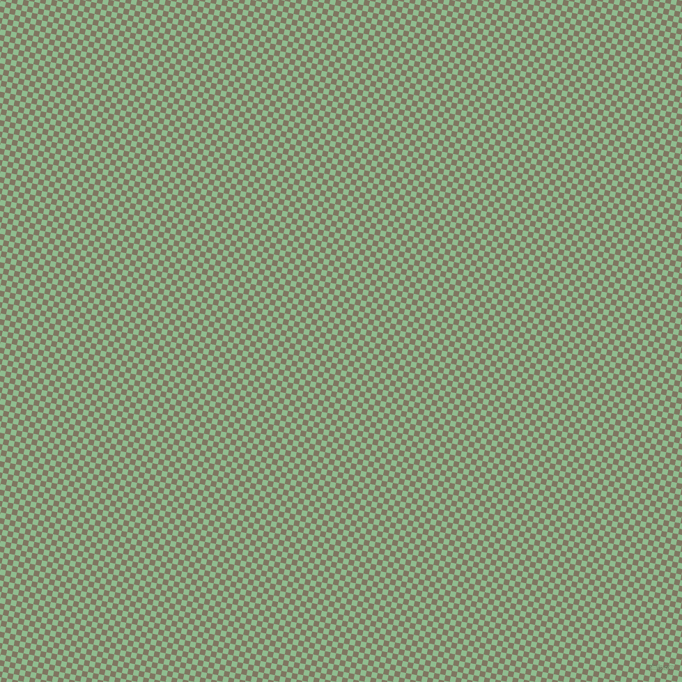 79/169 degree angle diagonal checkered chequered squares checker pattern checkers background, 8 pixel square size, , Dark Sea Green and Stonewall checkers chequered checkered squares seamless tileable