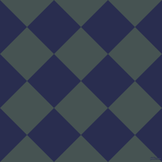 45/135 degree angle diagonal checkered chequered squares checker pattern checkers background, 127 pixel squares size, , Dark Slate and Lucky Point checkers chequered checkered squares seamless tileable