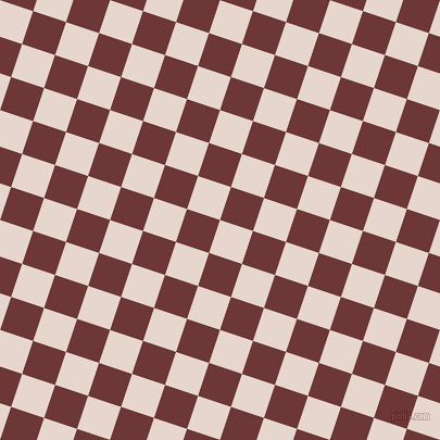 72/162 degree angle diagonal checkered chequered squares checker pattern checkers background, 32 pixel square size, , Dawn Pink and Sanguine Brown checkers chequered checkered squares seamless tileable