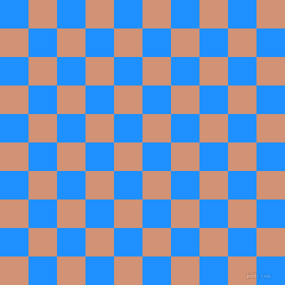 checkered chequered squares checkers background checker pattern, 41 pixel squares size, Dodger Blue and Feldspar checkers chequered checkered squares seamless tileable