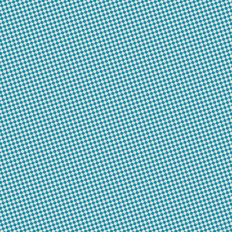 63/153 degree angle diagonal checkered chequered squares checker pattern checkers background, 10 pixel squares size, Eastern Blue and Whisper checkers chequered checkered squares seamless tileable