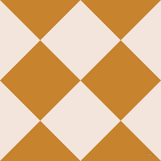 45/135 degree angle diagonal checkered chequered squares checker pattern checkers background, 187 pixel square size, Fair Pink and Geebung checkers chequered checkered squares seamless tileable