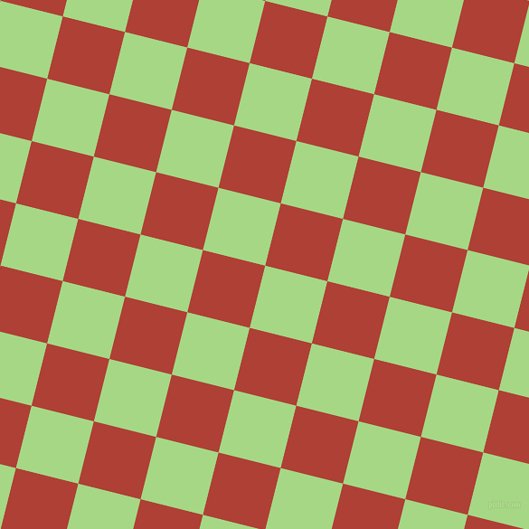 76/166 degree angle diagonal checkered chequered squares checker pattern checkers background, 71 pixel squares size, , Feijoa and Medium Carmine checkers chequered checkered squares seamless tileable