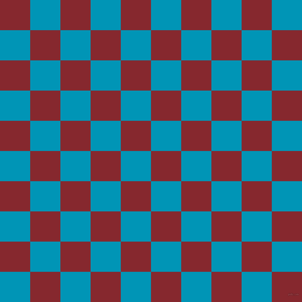 checkered chequered squares checkers background checker pattern, 99 pixel squares size, , Flame Red and Bondi Blue checkers chequered checkered squares seamless tileable