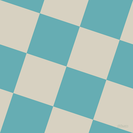 72/162 degree angle diagonal checkered chequered squares checker pattern checkers background, 140 pixel square size, , Fountain Blue and Ecru White checkers chequered checkered squares seamless tileable