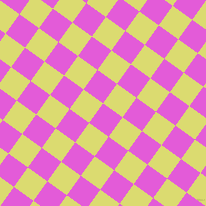 54/144 degree angle diagonal checkered chequered squares checker pattern checkers background, 97 pixel squares size, , Free Speech Magenta and Goldenrod checkers chequered checkered squares seamless tileable