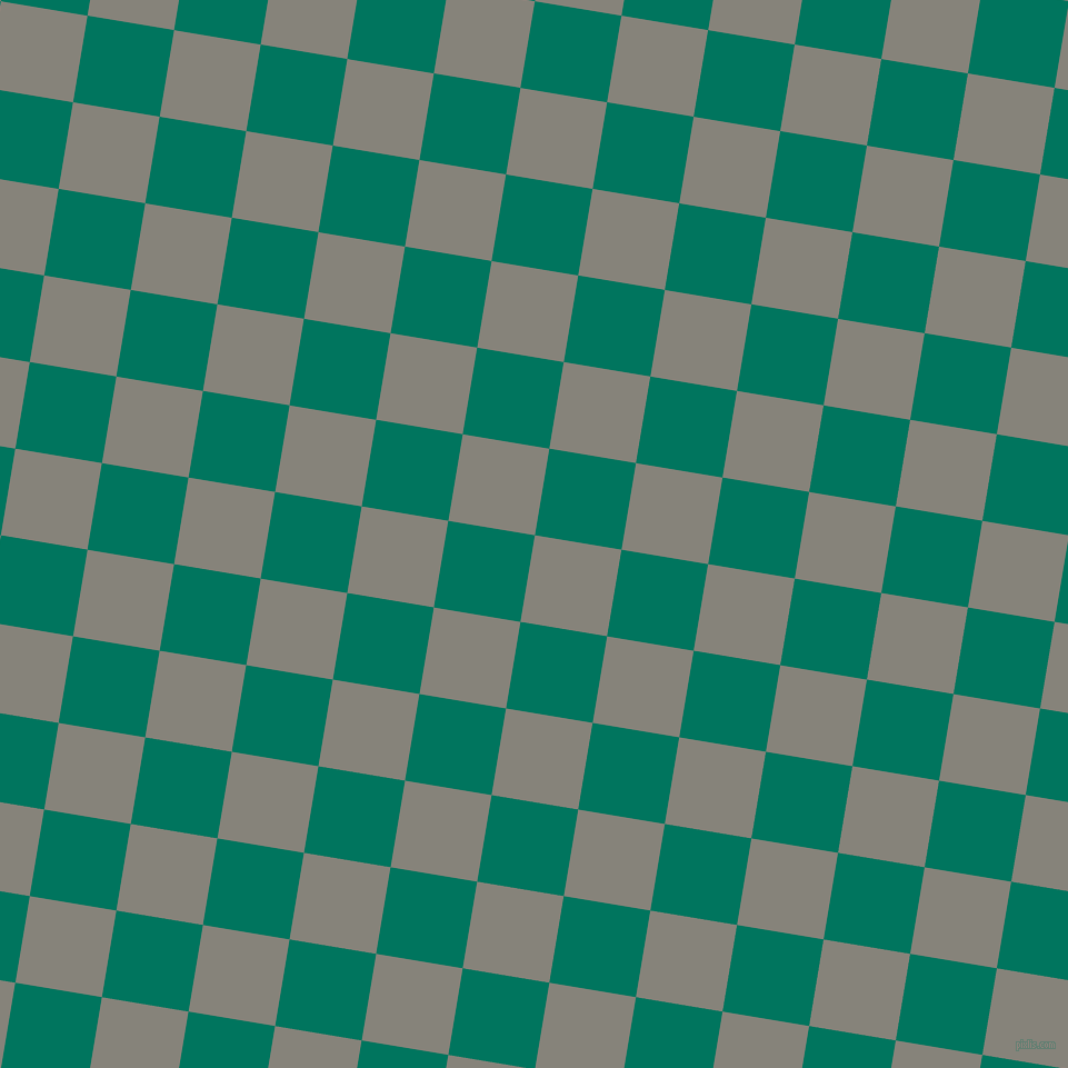 81/171 degree angle diagonal checkered chequered squares checker pattern checkers background, 79 pixel squares size, , Friar Grey and Tropical Rain Forest checkers chequered checkered squares seamless tileable