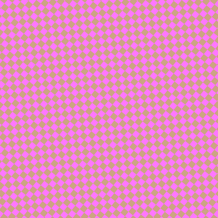51/141 degree angle diagonal checkered chequered squares checker pattern checkers background, 19 pixel square size, , Fuchsia Pink and Cameo checkers chequered checkered squares seamless tileable
