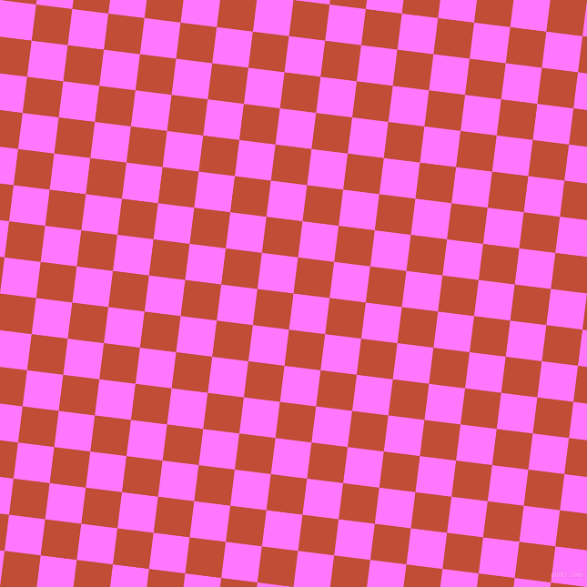83/173 degree angle diagonal checkered chequered squares checker pattern checkers background, 40 pixel squares size, Fuchsia Pink and Grenadier checkers chequered checkered squares seamless tileable