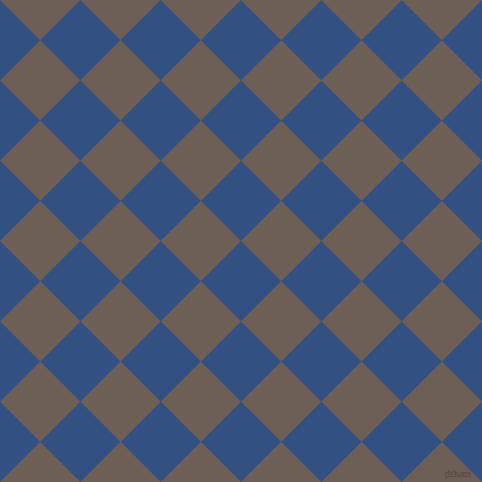 45/135 degree angle diagonal checkered chequered squares checker pattern checkers background, 80 pixel squares size, Fun Blue and Dorado checkers chequered checkered squares seamless tileable