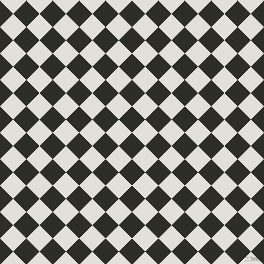 45/135 degree angle diagonal checkered chequered squares checker pattern checkers background, 37 pixel square size, Green Waterloo and Vista White checkers chequered checkered squares seamless tileable