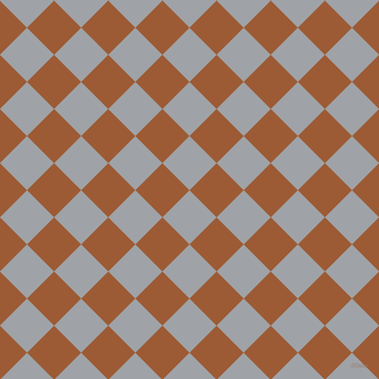 45/135 degree angle diagonal checkered chequered squares checker pattern checkers background, 76 pixel square size, Grey Chateau and Indochine checkers chequered checkered squares seamless tileable