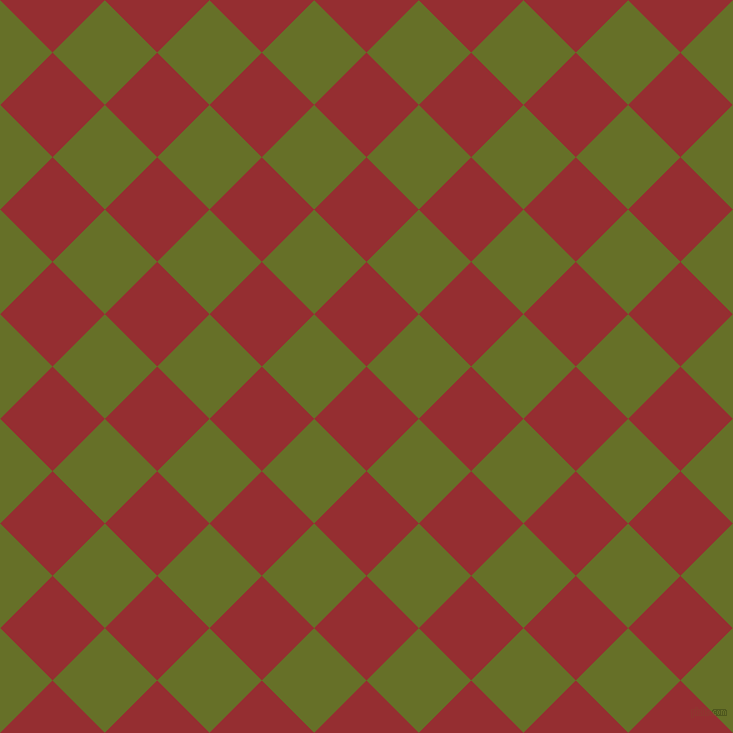 45/135 degree angle diagonal checkered chequered squares checker pattern checkers background, 74 pixel squares size, , Guardsman Red and Rain Forest checkers chequered checkered squares seamless tileable