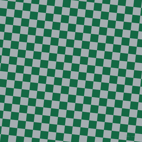 84/174 degree angle diagonal checkered chequered squares checker pattern checkers background, 25 pixel squares size, Gull Grey and Jewel checkers chequered checkered squares seamless tileable