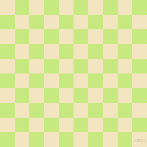 checkered chequered squares checkers background checker pattern, 51 pixel squares size, , Half Colonial White and Sulu checkers chequered checkered squares seamless tileable