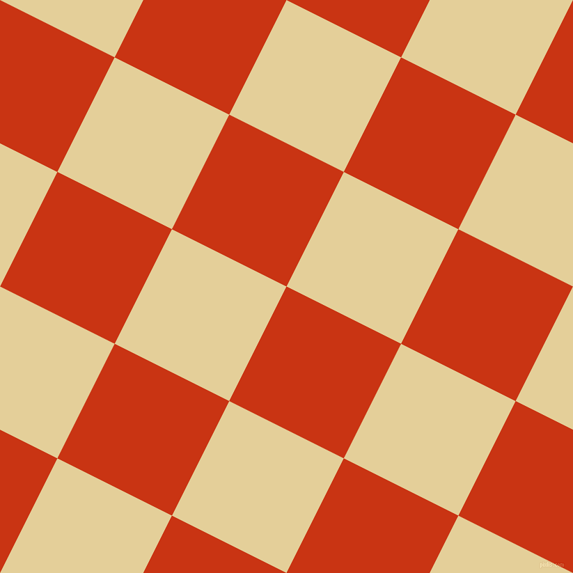 63/153 degree angle diagonal checkered chequered squares checker pattern checkers background, 184 pixel square size, Harley Davidson Orange and Double Colonial White checkers chequered checkered squares seamless tileable