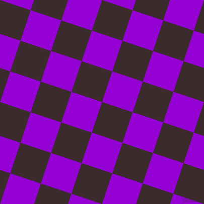 72/162 degree angle diagonal checkered chequered squares checker pattern checkers background, 64 pixel square size, Havana and Dark Violet checkers chequered checkered squares seamless tileable