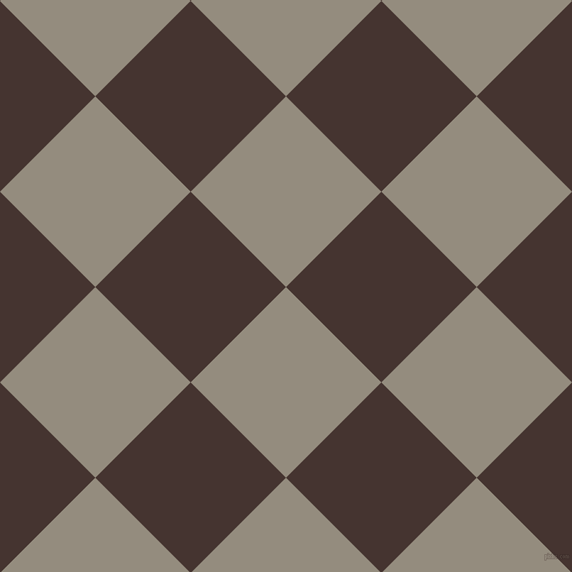 45/135 degree angle diagonal checkered chequered squares checker pattern checkers background, 190 pixel square size, , Heathered Grey and Rebel checkers chequered checkered squares seamless tileable