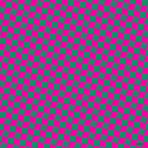 81/171 degree angle diagonal checkered chequered squares checker pattern checkers background, 21 pixel square size, , Hollywood Cerise and Elf Green checkers chequered checkered squares seamless tileable