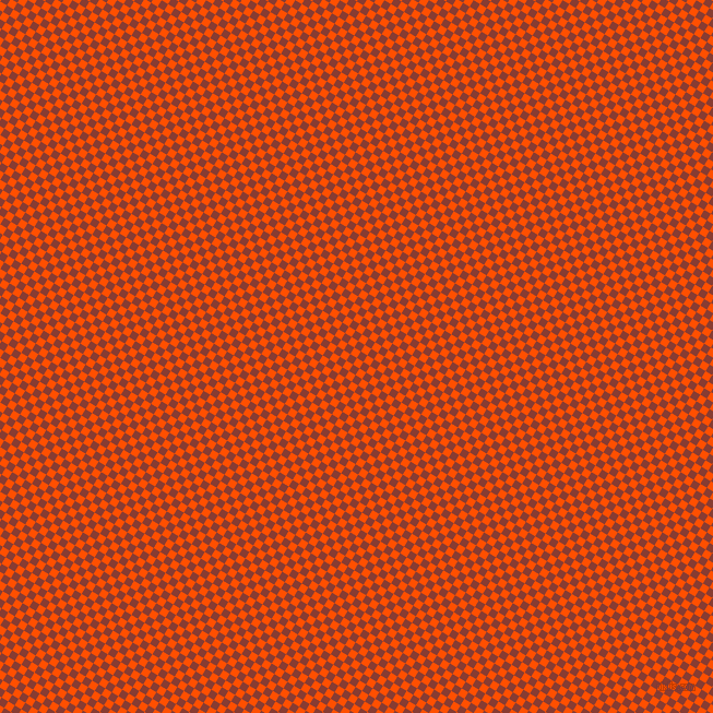 59/149 degree angle diagonal checkered chequered squares checker pattern checkers background, 7 pixel square size, , International Orange and Prairie Sand checkers chequered checkered squares seamless tileable