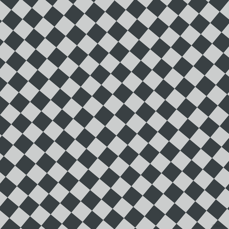 50/140 degree angle diagonal checkered chequered squares checker pattern checkers background, 50 pixel square size, , Iron and Charade checkers chequered checkered squares seamless tileable