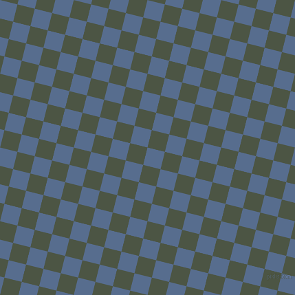 76/166 degree angle diagonal checkered chequered squares checker pattern checkers background, 26 pixel square size, , Kashmir Blue and Cabbage Pont checkers chequered checkered squares seamless tileable