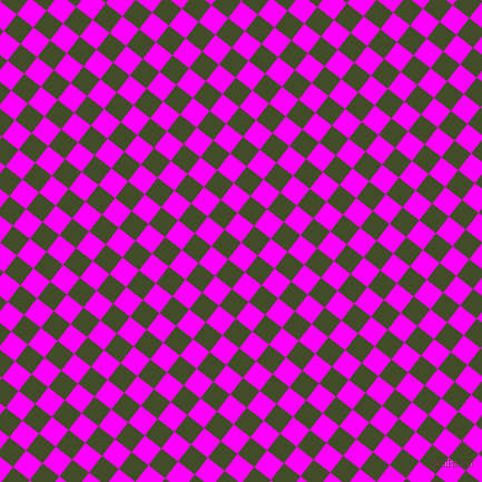 52/142 degree angle diagonal checkered chequered squares checker pattern checkers background, 19 pixel square size, Magenta and Bronzetone checkers chequered checkered squares seamless tileable