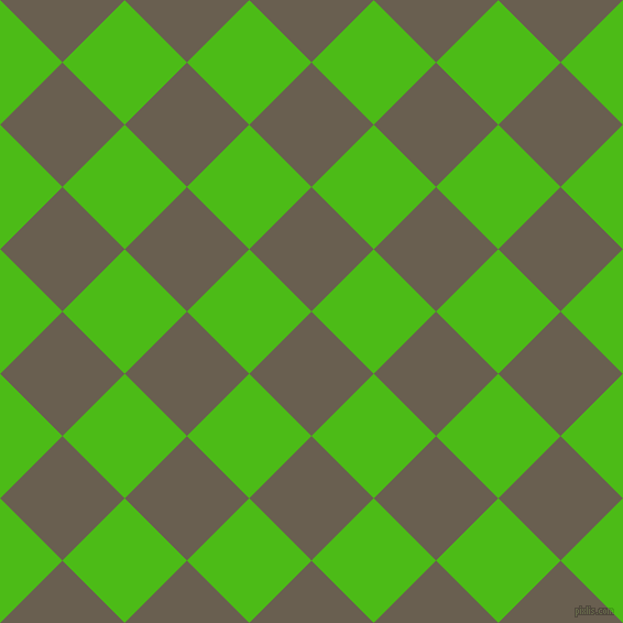 45/135 degree angle diagonal checkered chequered squares checker pattern checkers background, 80 pixel square size, , Makara and Kelly Green checkers chequered checkered squares seamless tileable