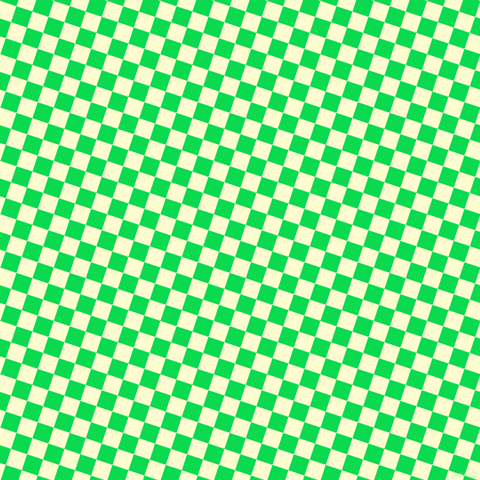 72/162 degree angle diagonal checkered chequered squares checker pattern checkers background, 24 pixel squares size, Malachite and Cream checkers chequered checkered squares seamless tileable