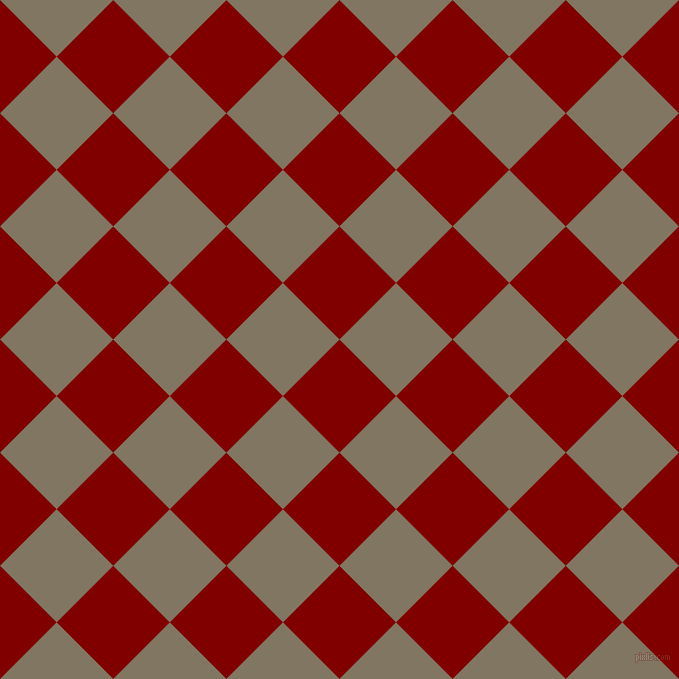 45/135 degree angle diagonal checkered chequered squares checker pattern checkers background, 80 pixel squares size, , Maroon and Stonewall checkers chequered checkered squares seamless tileable
