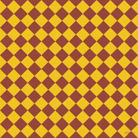 45/135 degree angle diagonal checkered chequered squares checker pattern checkers background, 34 pixel squares size, , Moon Yellow and Mojo checkers chequered checkered squares seamless tileable