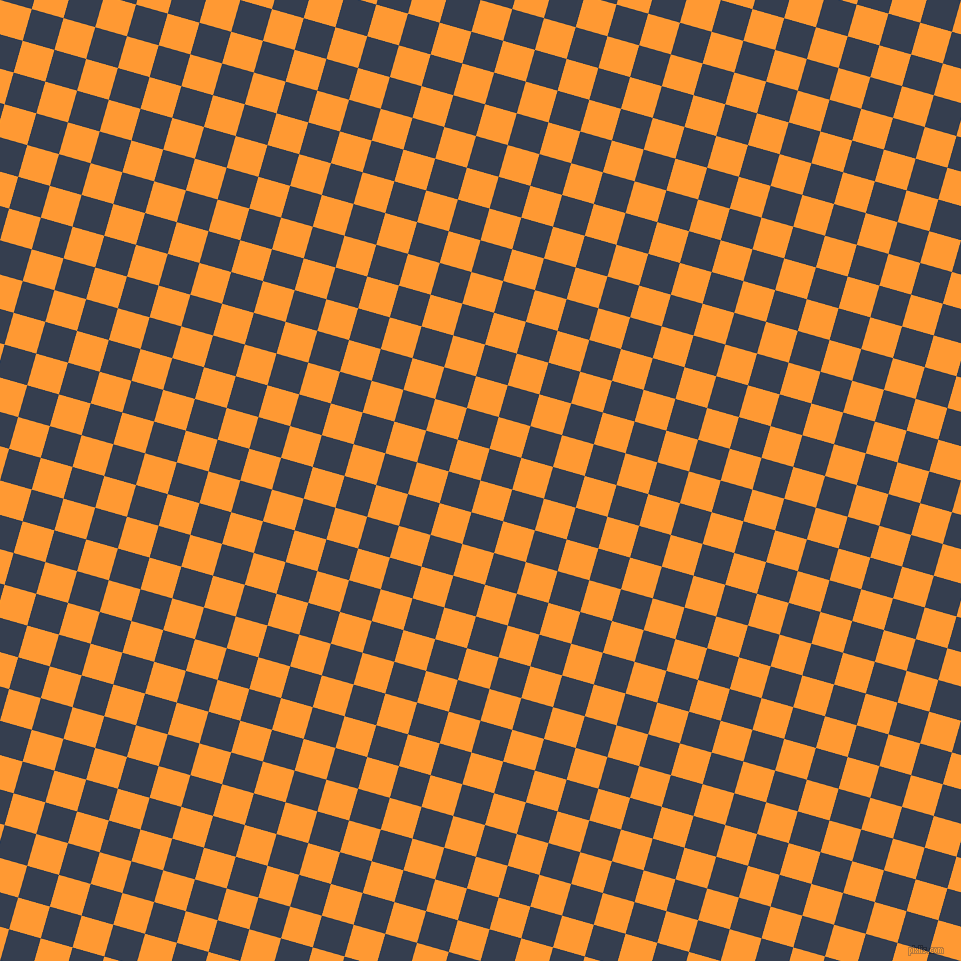 74/164 degree angle diagonal checkered chequered squares checker pattern checkers background, 33 pixel squares size, , Neon Carrot and Cloud Burst checkers chequered checkered squares seamless tileable