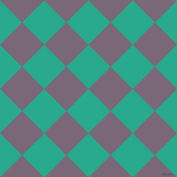 45/135 degree angle diagonal checkered chequered squares checker pattern checkers background, 107 pixel square size, , Niagara and Old Lavender checkers chequered checkered squares seamless tileable