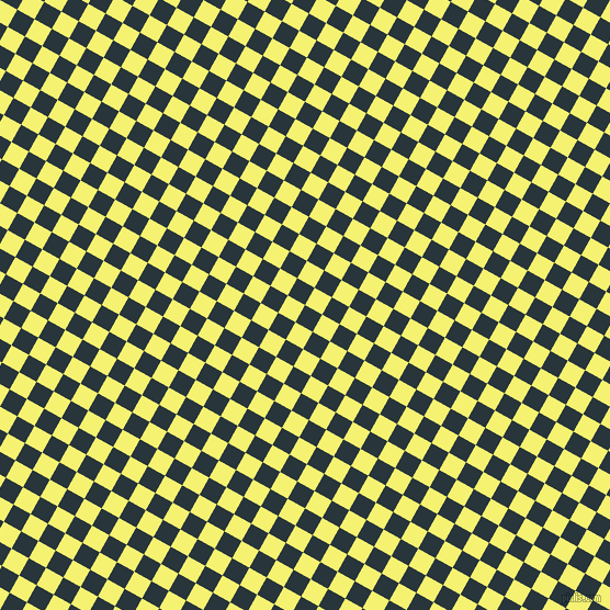 61/151 degree angle diagonal checkered chequered squares checker pattern checkers background, 18 pixel squares size, Oxford Blue and Dolly checkers chequered checkered squares seamless tileable