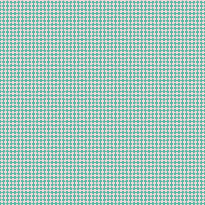 45/135 degree angle diagonal checkered chequered squares checker pattern checkers background, 9 pixel squares size, Pale Rose and Puerto Rico checkers chequered checkered squares seamless tileable