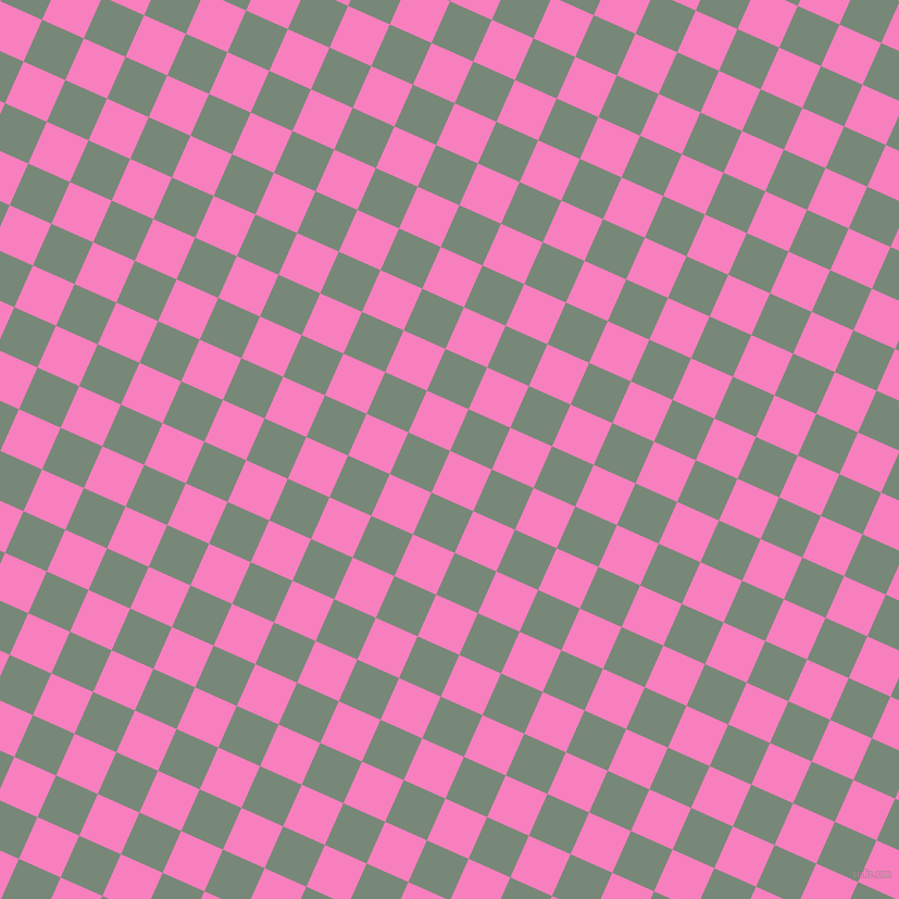 66/156 degree angle diagonal checkered chequered squares checker pattern checkers background, 42 pixel square size, , Persian Pink and Davy