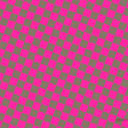 69/159 degree angle diagonal checkered chequered squares checker pattern checkers background, 25 pixel square size, , Persian Rose and Sand Dune checkers chequered checkered squares seamless tileable