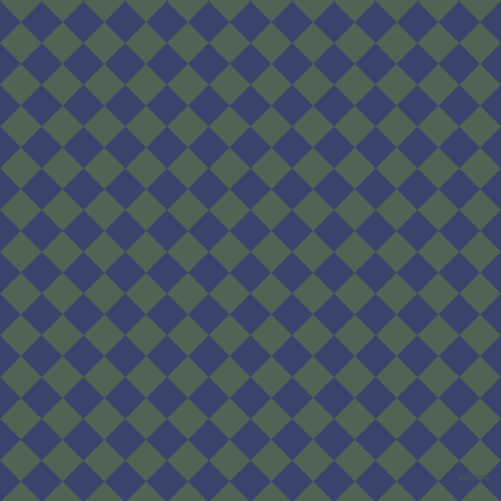 45/135 degree angle diagonal checkered chequered squares checker pattern checkers background, 33 pixel squares size, , Port Gore and Mineral Green checkers chequered checkered squares seamless tileable