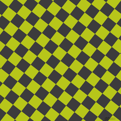 52/142 degree angle diagonal checkered chequered squares checker pattern checkers background, 36 pixel square size, , Rio Grande and Fuscous Grey checkers chequered checkered squares seamless tileable