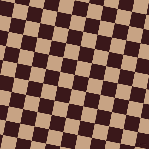 79/169 degree angle diagonal checkered chequered squares checker pattern checkers background, 56 pixel squares size, , Rustic Red and Rodeo Dust checkers chequered checkered squares seamless tileable