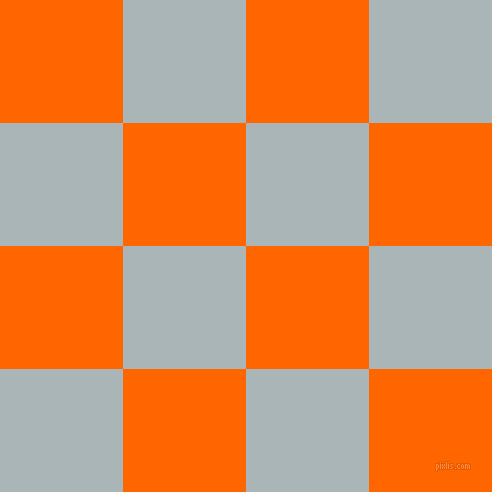 checkered chequered squares checkers background checker pattern, 123 pixel square size, , Safety Orange and Casper checkers chequered checkered squares seamless tileable