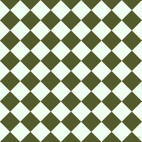 45/135 degree angle diagonal checkered chequered squares checker pattern checkers background, 50 pixel squares size, , Saratoga and Honeydew checkers chequered checkered squares seamless tileable
