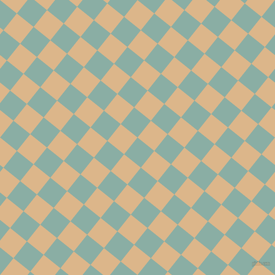 51/141 degree angle diagonal checkered chequered squares checker pattern checkers background, 43 pixel squares size, , Sea Nymph and Brandy checkers chequered checkered squares seamless tileable