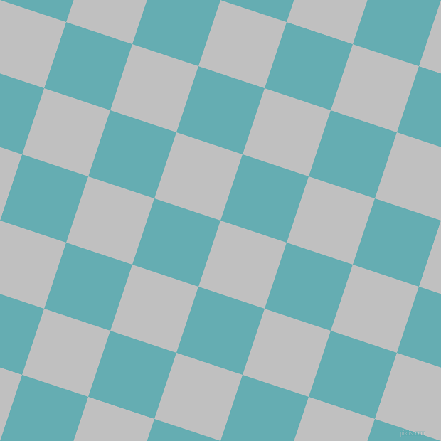 72/162 degree angle diagonal checkered chequered squares checker pattern checkers background, 98 pixel square size, , Silver and Fountain Blue checkers chequered checkered squares seamless tileable