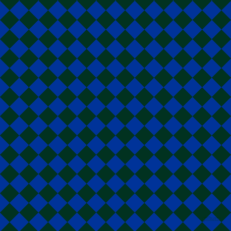 45/135 degree angle diagonal checkered chequered squares checker pattern checkers background, 27 pixel squares size, , Smalt and Dark Green checkers chequered checkered squares seamless tileable