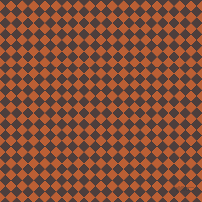 45/135 degree angle diagonal checkered chequered squares checker pattern checkers background, 16 pixel squares size, , Smoke Tree and Crater Brown checkers chequered checkered squares seamless tileable