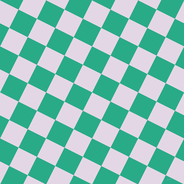 63/153 degree angle diagonal checkered chequered squares checker pattern checkers background, 69 pixel squares size, , Snuff and Jungle Green checkers chequered checkered squares seamless tileable