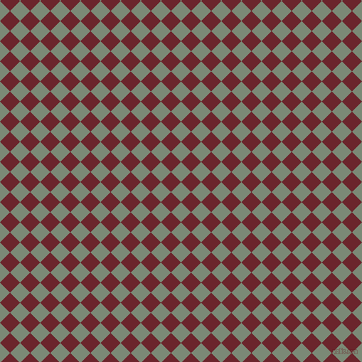 45/135 degree angle diagonal checkered chequered squares checker pattern checkers background, 20 pixel squares size, , Spanish Green and Monarch checkers chequered checkered squares seamless tileable