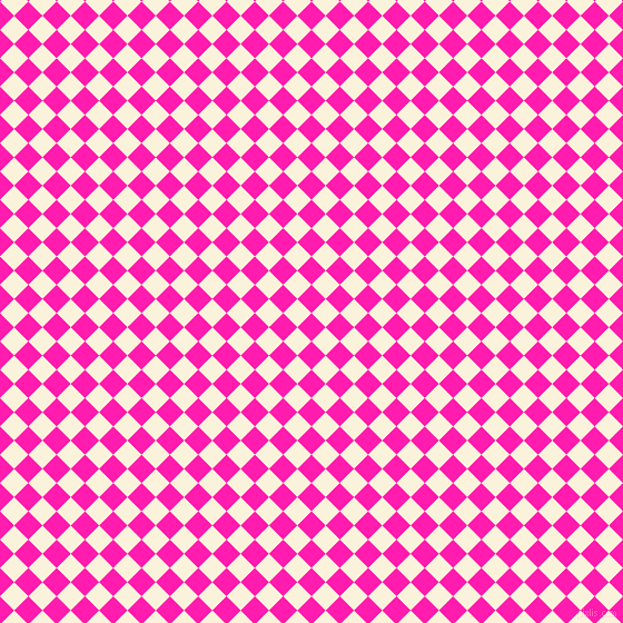 45/135 degree angle diagonal checkered chequered squares checker pattern checkers background, 18 pixel squares size, , Spicy Pink and Early Dawn checkers chequered checkered squares seamless tileable